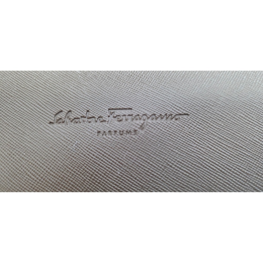 Salvatore Ferragamo Parfums Aerolineas Argentinas Travel Toiletry Pouch Brown - Picture 3 of 11